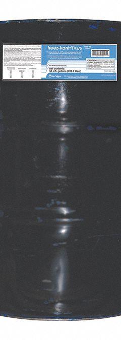 NU-CALGON Freeze Protectant: Freez-Kontr'l 95/5, 95% Concentration, Blue, 55 gal Drum (MPN 4188-03). Key specifications — Brand: NU-CALGON; Series: Freez-Kontr'l 95/5.