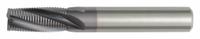 WIDIA HANITA Roughing End Mill: Carbide, TiAlN Coated, 3 Flute, Fine Pitch, 8 mm Mill Dia, 16 mm LOC (MPN 490608003RT)