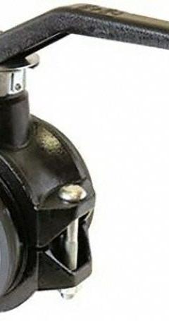 GRUVLOK Manual Two-Way Ball Valve: 2 in, Ductile Iron, Straight, Gruvlok x Gruvlok, Two-Piece (MPN 0387006208). Key specifications — Brand: GRUVLOK; Handle: Locking Lever.
