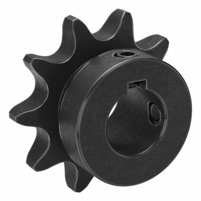 TRITAN Sprocket: 40, For 1/2 in Chain Pitch, 5/8 in Bore Dia, 10 Teeth, 1.618 in Pitch Dia - Size 40 Fixed-Bore Roller Chain Sprockets
