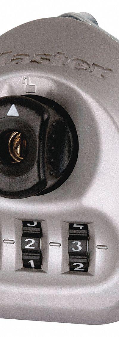MASTER LOCK Locker Lock: Silver - Built-in Multiuser Locker Locks