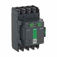 SCHNEIDER Contactor: 4 Poles, 4NO Contacts, 150 A, 24V AC/48V AC Coil (MPN LC1G1504BEEA). Key specifications — Brand: SCHNEIDER; Integrated Surge Suppression: No; Wire Termination Type: Spring Loaded; Nominal Coil Voltage @ 60Hz: 48V AC.
