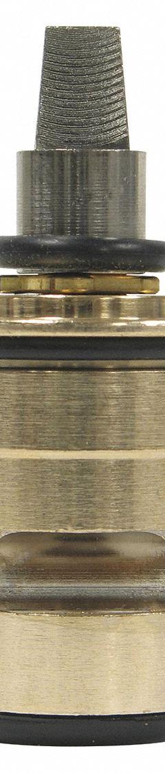 KISSLER Cartridge: For Chicago Ceramic Cartridge Series, Use with Cold Water, Brass, Chrome (MPN AB11-0904C). Key specifications — Compatible Series: Chicago Ceramic Cartridge; For Water Temperature: Cold; Compatible Brand: Chicago Faucets; Product Type: Cartridge; Includes: (1) Stem; Material: Brass.
