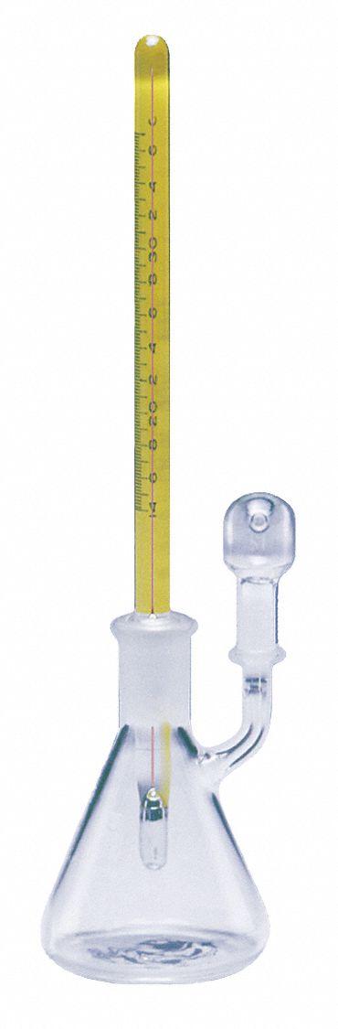 KIMBLE Specific Gravity Bottle: 25 mL - Glass Lab Specific Gravity Bottles