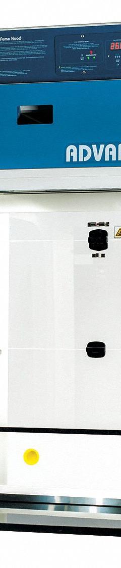 AIR SCIENCE Ductless Fume Hood: Purair Advanced, 30 in Overall Wd, 4 3/8 ft Overall Ht, White, Std (MPN P10-XT-A). Key specifications — Assembly: Partially Assembled; Brand: AIR SCIENCE; Base/Stand Included Input: No (Required); Base/Stand Included: No (Required); Blower Included: Yes; Work Surface Included: Yes.