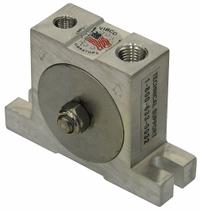MILLENNIUM Pneumatic Vibrator: 80 lbf, 24,000 vpm, 1/8 in NPT, MHI, 68 dBA, 4 cfm @ 60 psi, Aluminum (MPN MHI-100S). Key specifications — attr671163: 68 dBA; attr671170: 80 lbf @ 60 psi; attr671165: 24,000 vpm @ 60 psi; attr671184: 1/8 in; attr671185: NPT; attr671192: NPT; attr671193: 1/8 in; attr671175: MILLENNIUM.