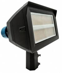 SOUTHWIRE Outdoor Flood Light: LED, Corded, Flood Light, 1 ft Power Cord Lg, 120 to 277V AC, Yoke (MPN FL-200PCS-SFYK). Key specifications — Includes Bulb: Built-In; Brand: SOUTHWIRE; Color Temperature: 5000K; Cord Designation: SJOW; Cord Wire Gauge: 18 AWG; Job Light Type: Flood Light; Lighting Technology: LED; Operating Voltage: 120 to 277V AC.