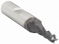 CLEVELAND Square End Mill: High Speed Steel, TiCN Coated, 4 Flute, 3/16" Mill Dia, 1-1/4" LOC (MPN C33406)