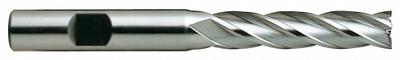 YG-1 Square End Mill: High Speed Steel, TiCN Coated, 4 Flute, 5/16" Mill Dia - General Purpose High-Speed Steel Square End Mills