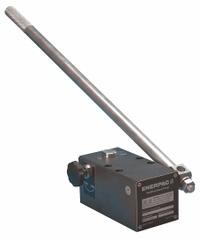 ENERPAC Hydraulic Hand Pump: 2 Stages, Single Acting, 500 psi Max. Pressure 1st Stage (MPN MP110). Key specifications — Brand: ENERPAC; Cylinder Compatibility: Single Acting.