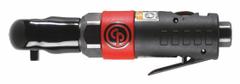 CHICAGO PNEUMATIC Ratchet: Light Duty, Square, 1/4 in Drive Size, 280 RPM, 26 ft-lb Fastening Torque (MPN CP825C). Key specifications — attr1321072: Ball Detent; attr1321093: CHICAGO PNEUMATIC.