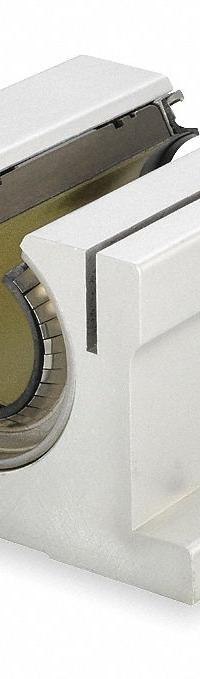 THOMSON Linear Pillow Block Bearing: Single, Self-Aligning, 1 1/2 in Inside Dia, TEP 950, 0.28 in (MPN FNYBUPBO24ALS). Key specifications — Liner: TEP 950; Material: Aluminum.