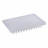 MTC BIO PCR Well Plate: Non-Sterile, 96 Wells, 0.2 mL, 7.5 mm Dia, RNase/DNase Free, Round (MPN P9602-S). Key specifications — Brand: MTC BIO; Body Color: Colorless; RNase/DNase Free: Yes; Well Shape: Round; Material: Polypropylene.
