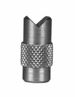 SHIMPO Notched Head Adapter: Notched Head Adapter, MFD-02/MFD-03/MFD-04/MFD-05/MFD-06 (MPN FG-M6GV-AL). Key specifications — Product Type: Notched Head Adapter; Compatible with Manufacturer Model Number: MFD-02; Compatible Product Type: Mechanical Force Gauges; Brand: SHIMPO.