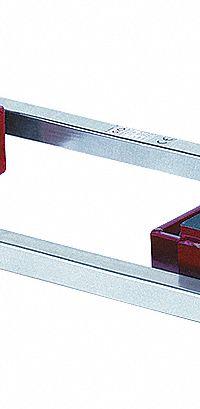 GKS-PERFEKT Machine Roller: 132,000 lb, 7 1/8 in Deck Ht, 15 3/8 in L x 17 3/8 in W, (24) Rollers (MPN 3-10226). Key specifications — attr1344324: Rubber Padded; attr1344335: Connecting Bar; attr1344360: GKS-PERFEKT; attr1344361: Red.