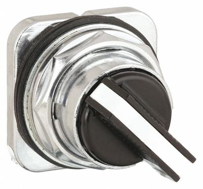 Siemens Short-Handled Selector Switch: 30 mm Panel Mount Size, 2 Positions, A Cam - Selector-Switch Operators