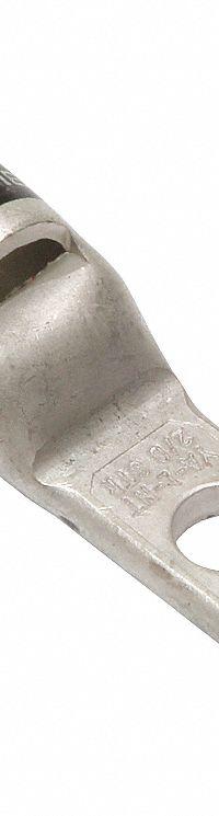 Compression Lug: For 2/0 AWG, Stranded Wire, 1/4 in Stud Size, Std, Copper Barrel (MPN YA26L2NT14). Key specifications — Inspection Hole: Yes; For Wire Type: Stranded; For Wire Sizes: 2/0 AWG; Brand: BURNDY; Manufacturer Part Number: YA26L2NT14.