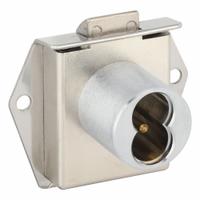 BEST Deadbolt Lock: Coreless, Vertical, Diamond, 2 1/8 in Body Ht, 1 7/8 in Body Wd, SFIC (MPN 5L7ML2626). Key specifications — attr1313962: Satin Chrome; attr1313948: Silver; attr1313954: BEST; attr1313966: Yes but not included; attr1313970: Yes; attr1313973: No.