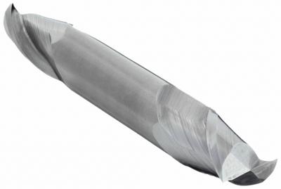 CLEVELAND Square End Mill: Carbide, Double End, 2 Flute, 1/4" Mill Dia, 1/2" LOC - Double-End Carbide Square End Mills for Aluminum