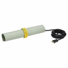 GREENLEE PVC Heating Blanket: 1 1/2 in Pipe Size - Max, 1/2 in Pipe Size - Min, All, 5 ft Cord Lg (MPN 860-1-1/2). Key specifications — attr798162: 120 V AC; attr663991: GREENLEE.