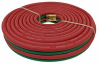Twin Line Welding Hose: 3/8 in Hose Inside Dia., Green/Red, BB x BB, 50 ft Hose Lg (MPN TWR-06-050BB). Key specifications — Hose Color: Red; Fitting Type: BB x BB; Brand: CONTINENTAL.