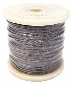 BIRD BARRIER Netting Perimeter Cable: Netting Perimeter Cable, Stainless Steel, Silver, 1/8 in Dp (MPN nc-s500). Key specifications — Brand: BIRD BARRIER; Material: Stainless Steel; Color: Silver.