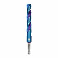 SPYDER Twist Drill Bit: 1/2", 137° Split Point, TiCN High Speed Steel, Impact Rated (MPN 19016). Key specifications — attr1234973: Impact Rated; attr1234966: SPYDER; attr1234978: 0.5000.