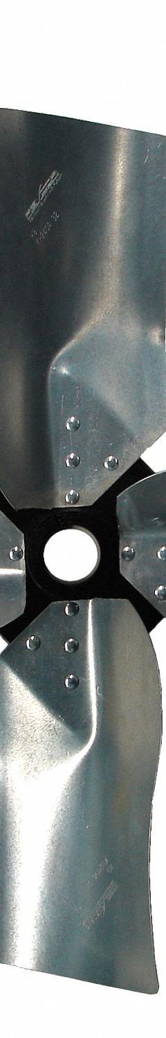 REVCOR Fan Blade: Clockwise, 30 in Propeller Dia. (In.), 4 Blades, Galvanized, 30° Pitch (Deg.) (MPN KH3004-30). Key specifications — Brand: REVCOR.
