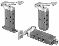 PARKER Manual Air Control Valve: DirectAir 2, Four-Way / Two-Position, Lever, 1/8 in Female NPT (MPN 410711000). Key specifications — attr1084737: Aluminum; attr1084764: Manual Air Control Valve; attr1084778: Spool; attr1084767: DirectAir 2; attr1084731: 410711000; attr1084739: PARKER; attr1084765: Spring Return; attr1084768: DirectAir 2.
