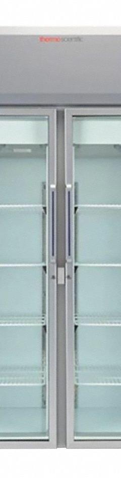 THERMO FISHER SCIENTIFIC Lab Refrigerator: 51.1 cu ft, Upright, 3°C to 7°C, 37 7/8 in Overall Dp (MPN TSX5005GA). Key specifications — Door Opening Style: Left and Right; Color: Gray; Manufacturer Part Number: TSX5005GA; Brand: THERMO FISHER SCIENTIFIC; Product Type: Lab Refrigerator; Door Type: Swing Glass; Refrigerant Type: R-290.