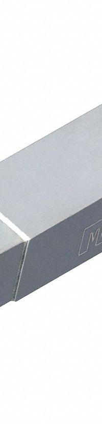 MICRO 100 Single-Point Tool Bit: GS Tool Bit Style, 3/4 in Shank Wd, 3/8 in Shank Ht, Carbide, Zinc (MPN GS-060002)