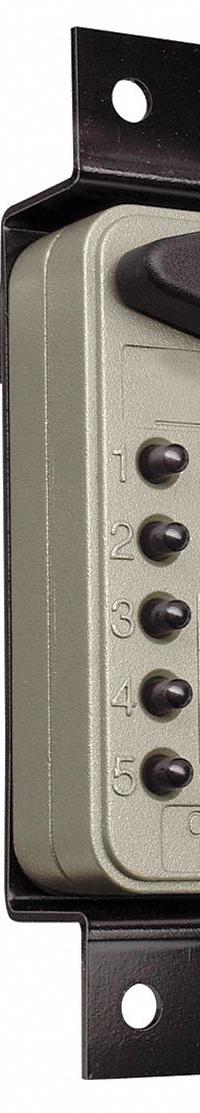 KIDDE Cabinet Lock: Beige Enamel, Cam Lock, 3 3/8 in Body Ht, 1 1/2 in Body Wd, 1 11/32 in Body Dp (MPN 1798). Key specifications — Finish: Beige Enamel; Latch Type: Cam Lock; Brand: KIDDE; Manufacturer Part Number: 1798.