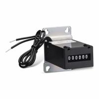 TRUMETER Electromechanical Counter: Front Panel Mounting, 1 in x 1 3/8 in, 90 V DC – 110 V DC, White (MPN R7-4916A). Key specifications — Mounting Style: Front Panel; Standards: CE; Brand: TRUMETER; Manufacturer Part Number: R7-4916A.