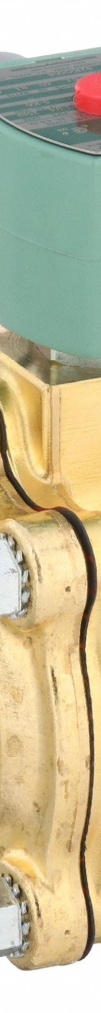 REDHAT Solenoid Valve: 2-Way, Normally Closed, 1 1/4 in Pipe Size, 110V AC/120V AC, Watertight (MPN 8210G008). Key specifications — Pipe Size: 1-1/4 in; Voltage: 120V AC; Brand: REDHAT; Coil Enclosure: Watertight.