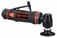 DYNABRADE Air Disc Sander: 2 in Pad, Locking, Light Duty, 0.3 hp, 18 cfm, Right Angle Grip, Fixed (MPN DS32). Key specifications — attr1320237: DYNABRADE; attr1320246: Rear.