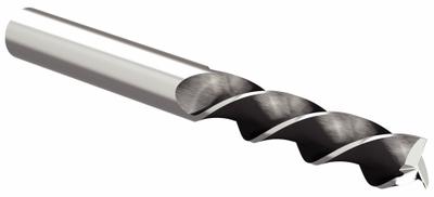 WIDIA HANITA Square End Mill: Carbide, 3 Flute, 5/16" Mill Dia, 1-1/4" LOC - Fast-Cutting Carbide Square End Mills for Aluminum