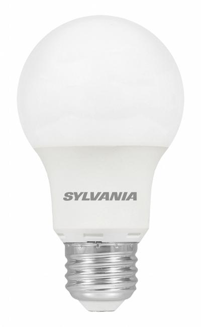 LEDVANCE SYLVANIA Compact LED Bulb: Medium Screw (E26), LED, (A) Classic, A19, 8.5 W Watt - Medium Screw Base (E26) Lamps