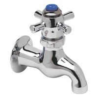 T&S BRASS Low Arc Bathroom Faucet: Brass, Polished Chrome Finish, 6.25 gpm Flow Rate, Single-Post (MPN B-0706). Key specifications — Brand: T&S BRASS.