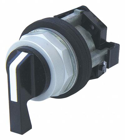 EATON Selector Switch: 30 mm Panel Mounting Size, 2 Positions, Extended Lever - Selector Switches