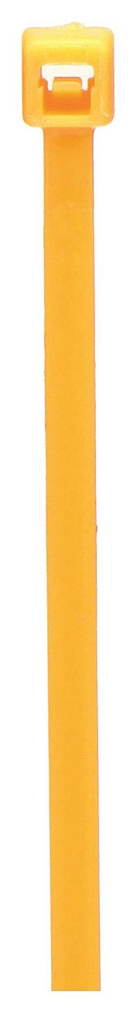 GRAINGER Cable Tie: 12 in Nominal Lg, 3 1/4 in Nominal Max. Bundle Dia., 0.19 in Wd, Orange, 100 PK (MPN 36J227). Key specifications — Brand: GRAINGER; Outdoor Use: Yes; Color: Orange.