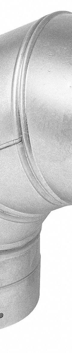 METAL FAB Vent Pipe Elbow, 90 Degree: 3 in/5 in Connection Size, Horizontal, 9.5 in Overall Lg (MPN RTG20151GA). Key specifications — For BTU Range: Up to 199K BTU; Mounting Orientation: Horizontal; Manufacturer Part Number: RTG20151GA; Vent Connection Size: 3 in; 5 in; Product Type: Concentric Vent Termination; Brand: METAL FAB.