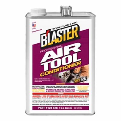 BLASTER Air Tool Oil: Petroleum, -40°F Min. Op Temp., 140°F Max. Op Temp., Not Food Grade - Air Tool Cleaners & Conditioners