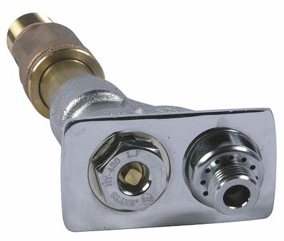 Watts Wall Hydrant: For 10 in Wall Thick, 14 3/16 in Overall Lg, Bronze, Chrome-Plated - Watts Wall Hydrants