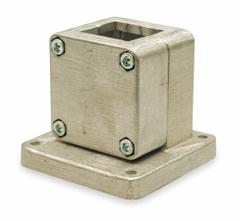 SIMPLICITY Flange Base: Flange Base, 1 in Inside Wd, Steel (MPN PBH1000). Key specifications — Material: Steel; Brand: SIMPLICITY.