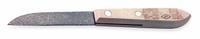 AMPCO Common Knife: Straight, 6 3/4 in Overall Lg, Copper Nickel, Wood, 3 1/4 in Blade Lg (MPN K-1). Key specifications — attr307498: No; attr307493: Wood; attr307491: Copper Nickel; attr324881: AMPCO.