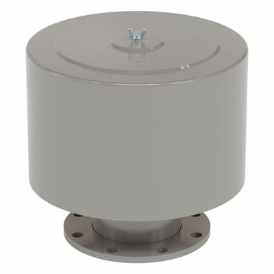 SOLBERG Filter Silencer: 6 in Flange Inlet Size, 1,100 scfm, 15 in Overall Ht - Air Compressor Intake Filters & Silencers