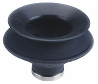 SMC Vacuum Pad: Bellows, w/o Adapter, 40 mm Pad Dia, Urethane Rubber, Brown, 60A, 34 mm Pad Ht (MPN ZP40BU). Key specifications — attr1019101: ZP40BU; attr1019103: SMC; attr1019107: 60A.