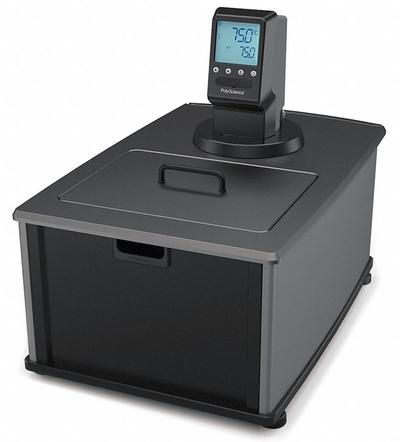 POLYSCIENCE Heated Circulator: 13.5 lpm Flow Rate, MX15H135-L11B, Heated, 22 3/8 in Overall Dp - Heating Circulators