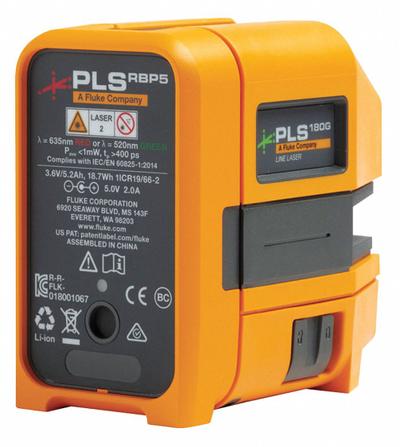 PACIFIC LASER SYSTEMS Battery: Yellow, Rechargeable Battery, 4 3/16 in Overall Ht - Batteries & Battery Accessories