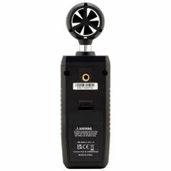 EXTECH Anemometer: 1 fpm Air Velocity Resolution, Rotating Vane, Air Velocity/Temp, Over 100 fpm (MPN AN250W). Key specifications — Vane Material: Plastic; Data Logging: Yes; Manufacturer Part Number: AN250W; Brand: EXTECH; Temperature Accuracy: +/-4.0°F; Digital Display Screen Type: LCD; Display Type: Digital; Power Source: Battery.